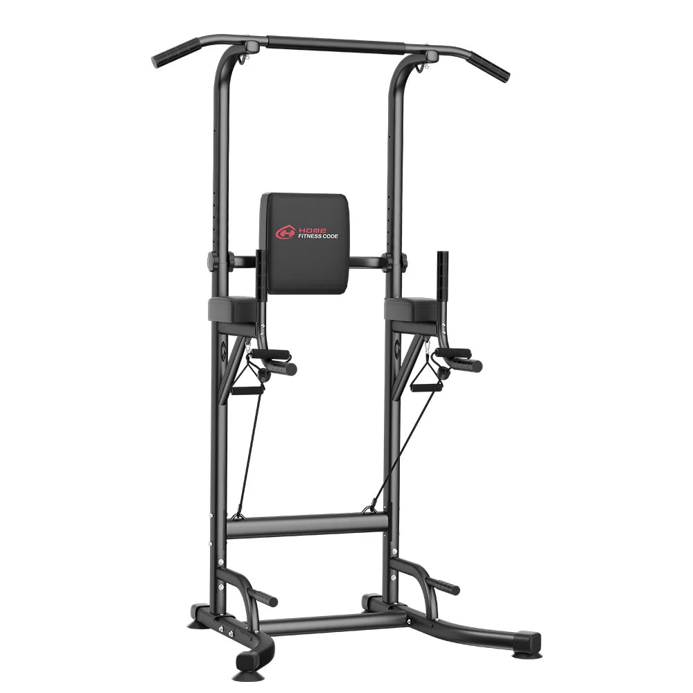 Power Tower Station Multifonction – Barre de Traction, Dips, Pompes & Abdos | Home Gym 233 cm Ajustable