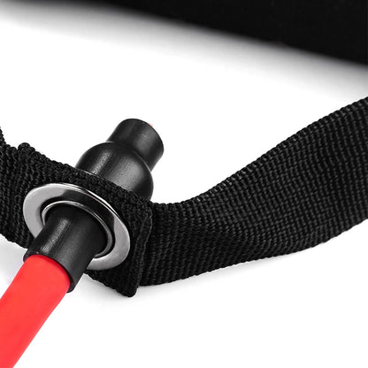 Bandes Élastiques de Résistance 5 Niveaux avec Poignées – Set Pull Rope Fitness pour Musculation, Yoga & Rééducation Maison