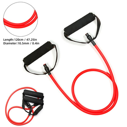 Bandes Élastiques de Résistance 5 Niveaux avec Poignées – Set Pull Rope Fitness pour Musculation, Yoga & Rééducation Maison