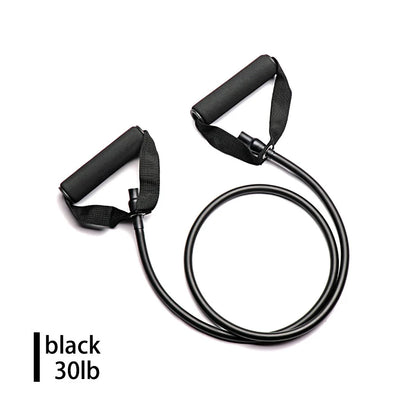 Bandes Élastiques de Résistance 5 Niveaux avec Poignées – Set Pull Rope Fitness pour Musculation, Yoga & Rééducation Maison