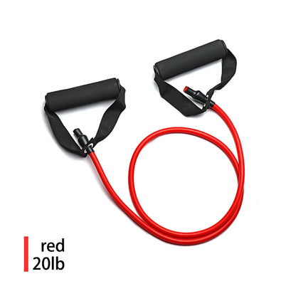 Bandes Élastiques de Résistance 5 Niveaux avec Poignées – Set Pull Rope Fitness pour Musculation, Yoga & Rééducation Maison