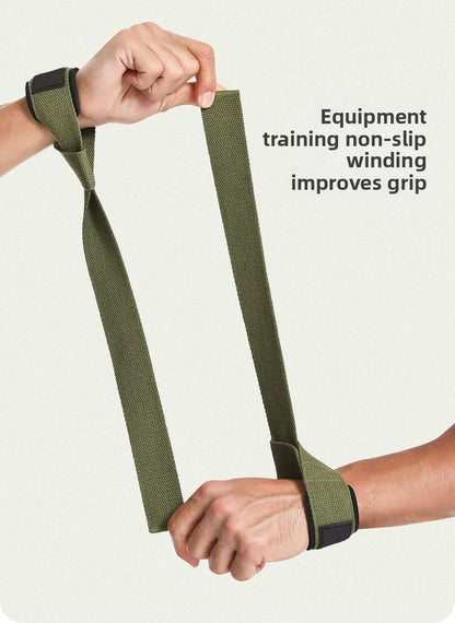 Sangles Haltérophilie Ajustables Antidérapantes – Wrist Straps pour Deadlift, Rowing, Pull-ups – Support Poignet Renforcé Gym Fitness