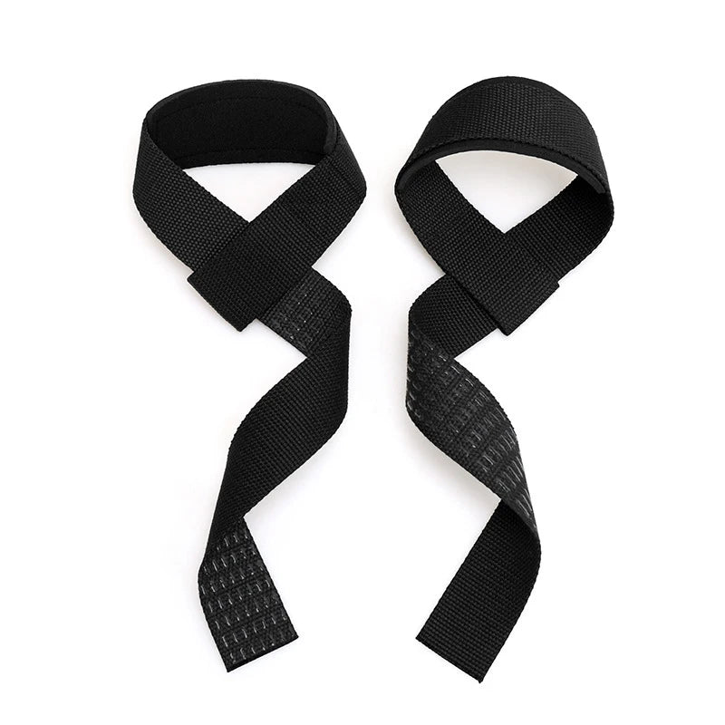 Sangles Haltérophilie Ajustables Antidérapantes – Wrist Straps pour Deadlift, Rowing, Pull-ups – Support Poignet Renforcé Gym Fitness