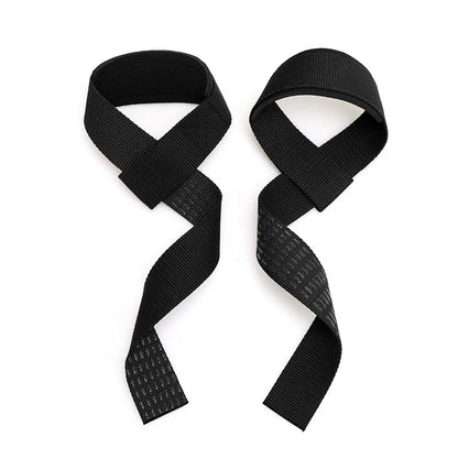 Sangles Haltérophilie Ajustables Antidérapantes – Wrist Straps pour Deadlift, Rowing, Pull-ups – Support Poignet Renforcé Gym Fitness