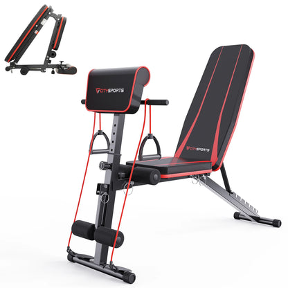 Banc de Musculation Ajustable CitySports Pro – Pliant Multifonction 7 Positions pour Entraînement Complet Corps Entier