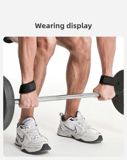 Sangles Haltérophilie Ajustables Antidérapantes – Wrist Straps pour Deadlift, Rowing, Pull-ups – Support Poignet Renforcé Gym Fitness